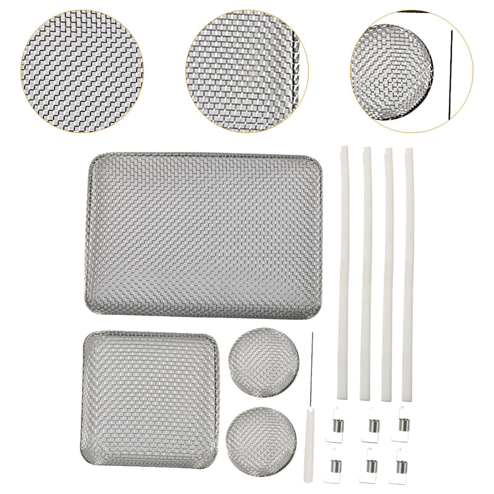 4x Flying Flying Screens Summer Protects from Flying RV Furnace Vent Covers