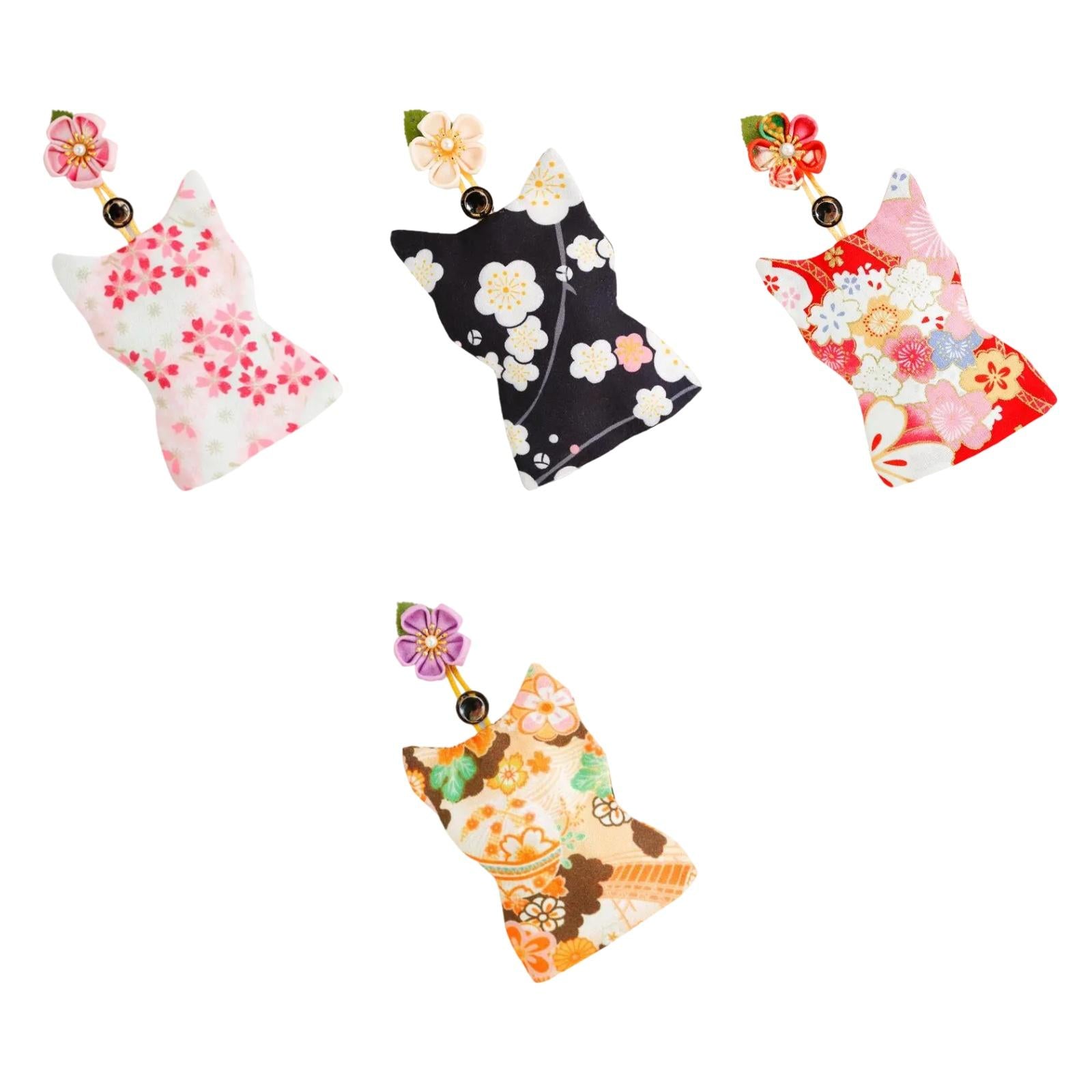 Pull Out Key Case Key Case Cover Portable Gift Cherry Blossom Car Keys Pouch Pink Cherry Bossom