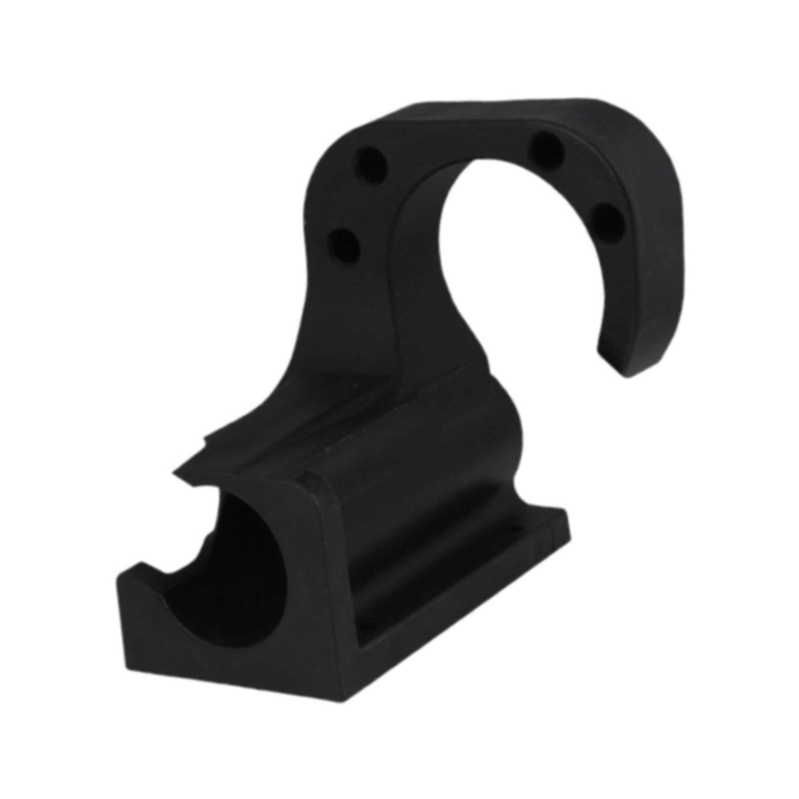 Car Washer Hose Holder Wall Mounted Bracket for Repair Shop Yard Garden Black