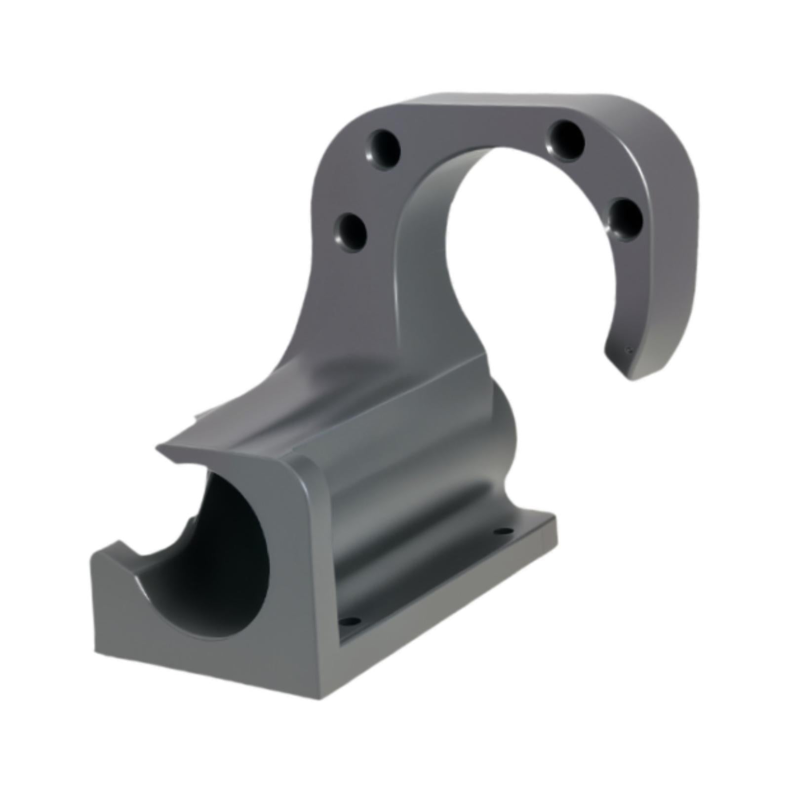 Car Washer Hose Holder Wall Mounted Bracket for Repair Shop Yard Garden Dark Gray