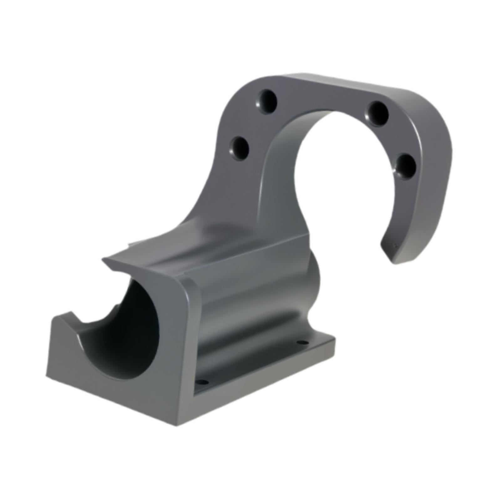 Car Washer Hose Holder Wall Mounted Bracket for Repair Shop Yard Garden Dark Gray