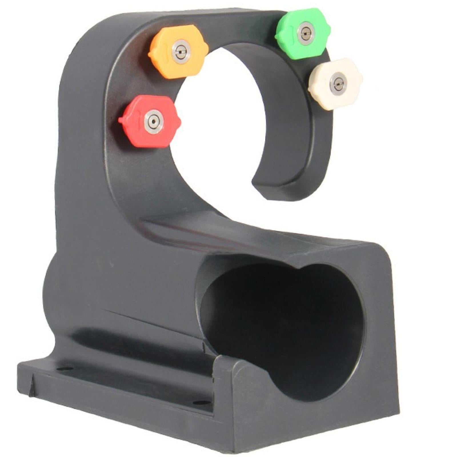 Car Washer Hose Holder Wall Mounted Bracket for Repair Shop Yard Garden Dark Gray