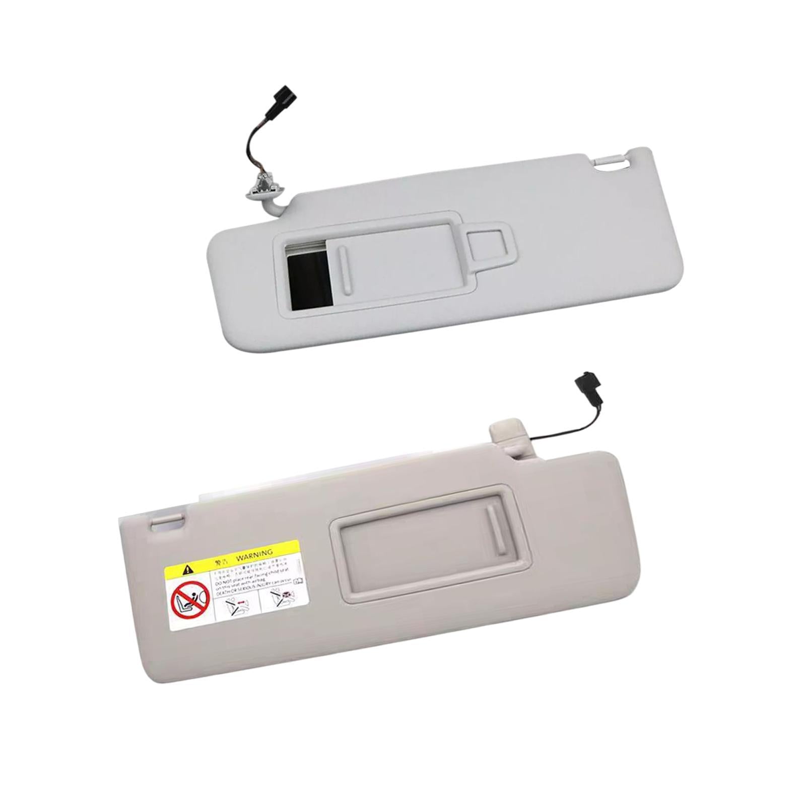 Front Sun Visor with Makeup Mirror Vehicle Replacing for VW Golf MK7 cc Left 5GG857551