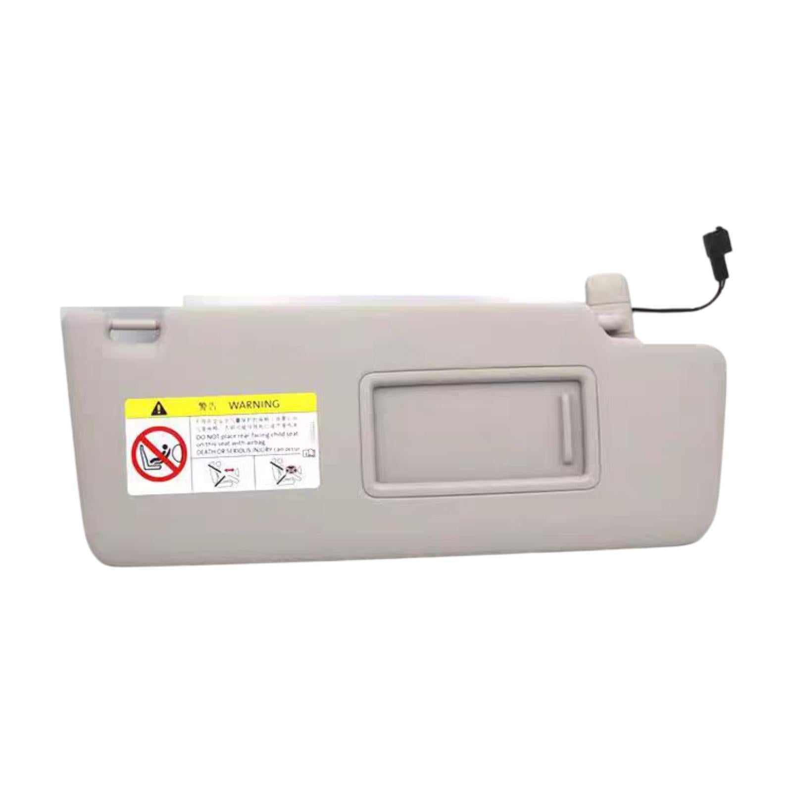 Front Sun Visor with Makeup Mirror Vehicle Replacing for VW Golf MK7 cc Right 5GG857552
