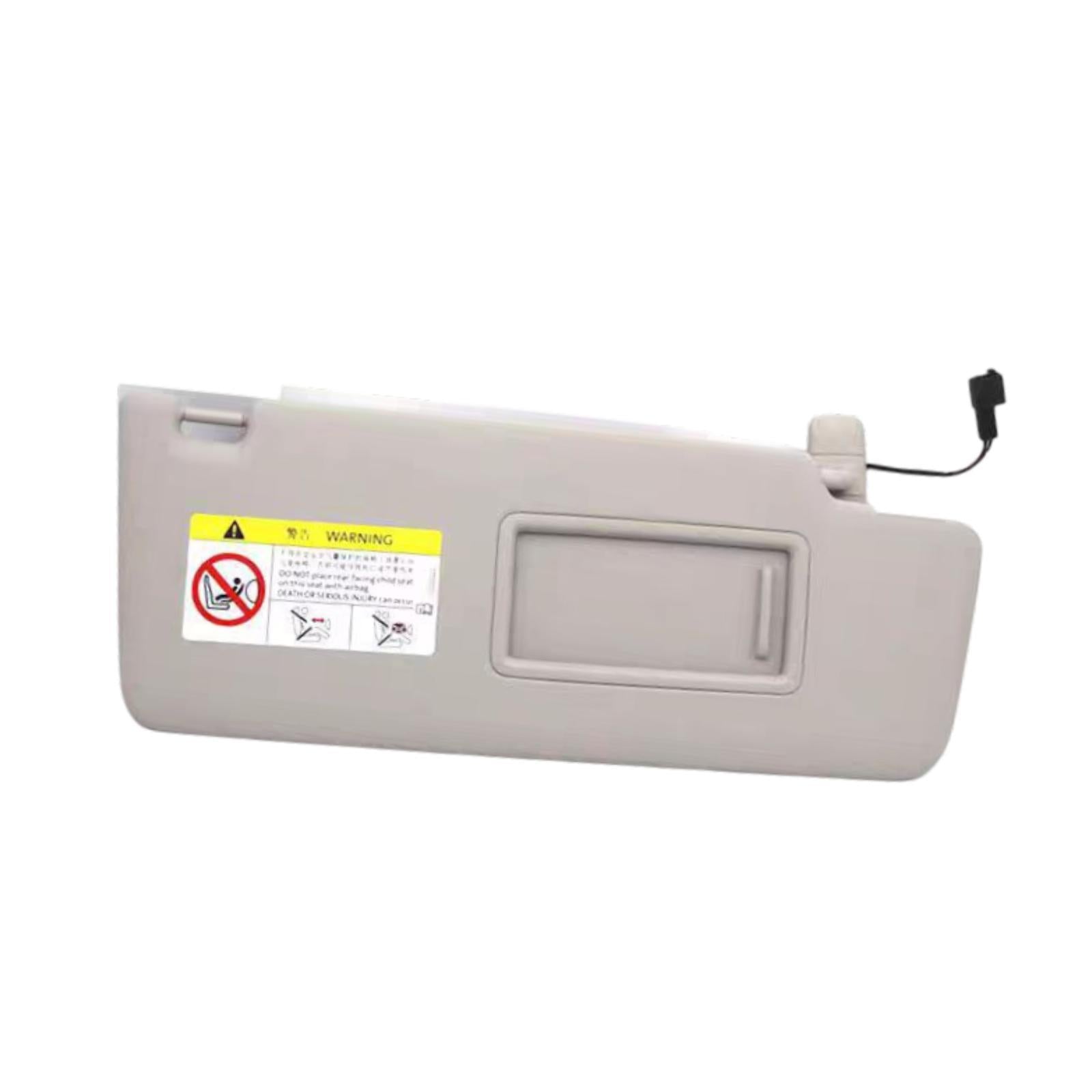 Front Sun Visor with Makeup Mirror Vehicle Replacing for VW Golf MK7 cc Right 5GG857552