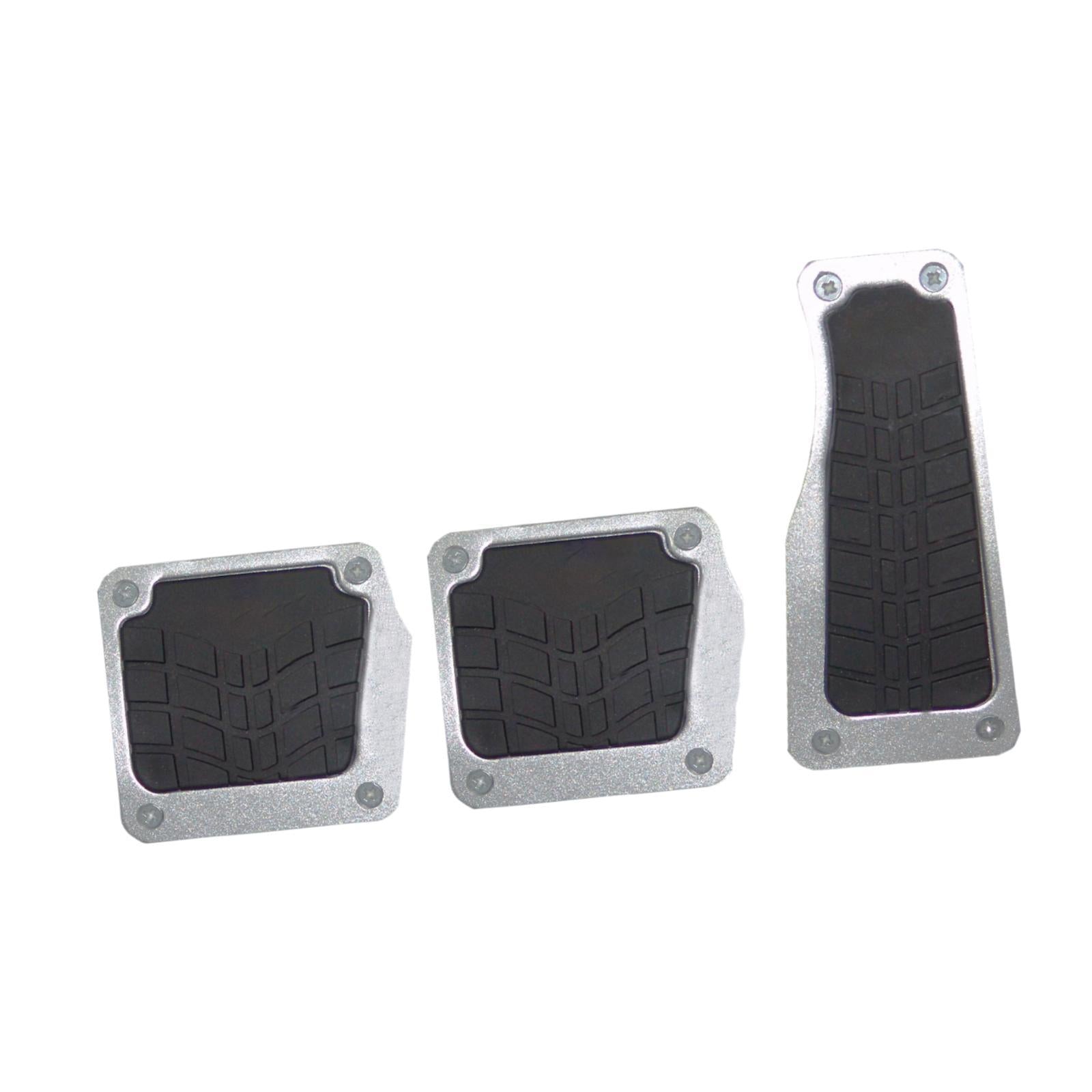 Generic Car Pedal Pads Repair for Automotive SUV Automobile Accessories Silver