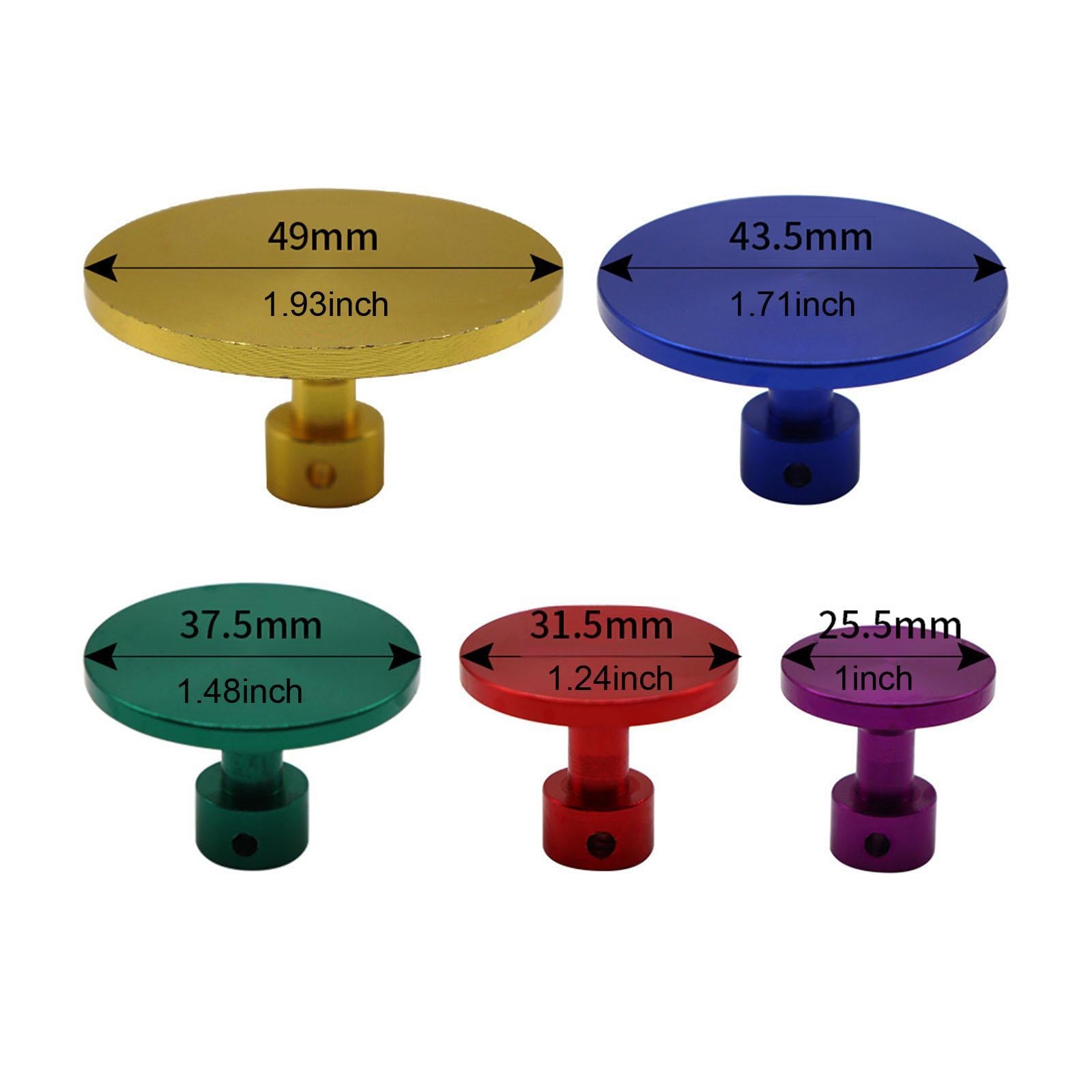 5 Pieces Automotive Dents Repair Tool Aluminum Puller Tabs Dents Lifter Tabs