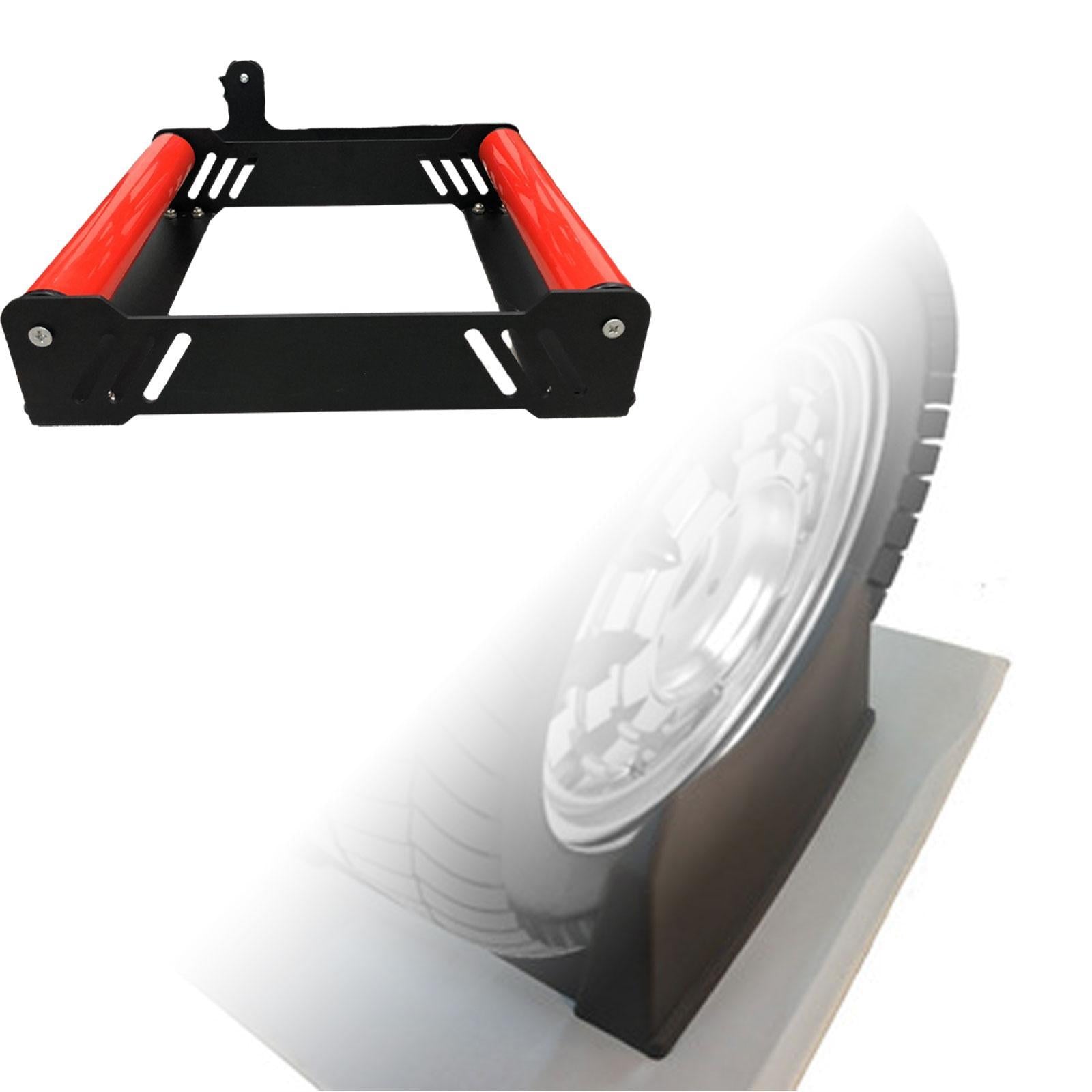 Wheels Rims Stand Steel Wheel Tire Rim Cleaning for Applying Tyre Shine