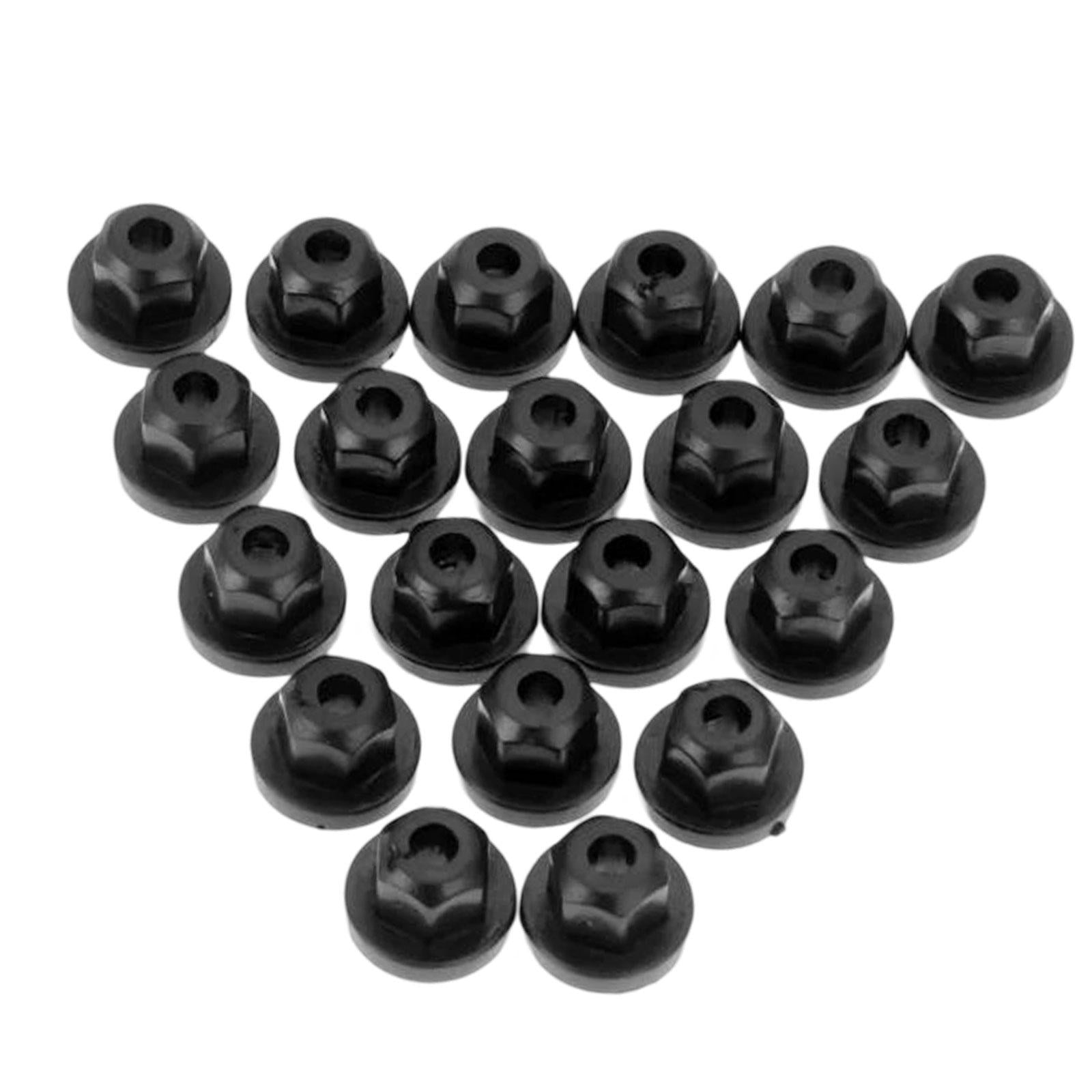 20 Pieces Body Nuts Flange Clips 003-990-02-51 Replace for BMW 7 Series