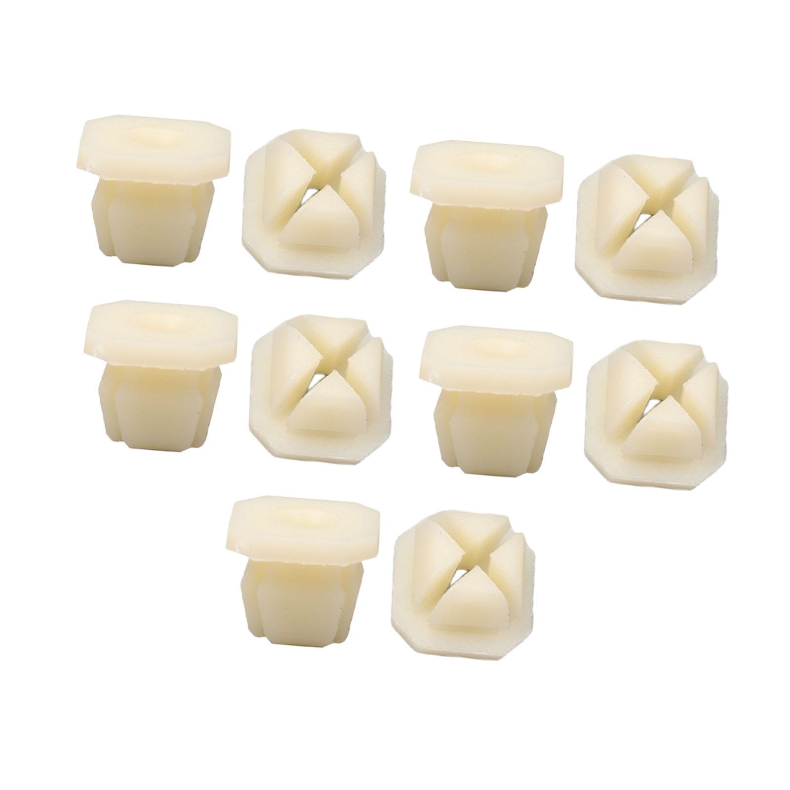 10x Interior Trim Clips Nylon 347347 for GM Multifunctional Replacement