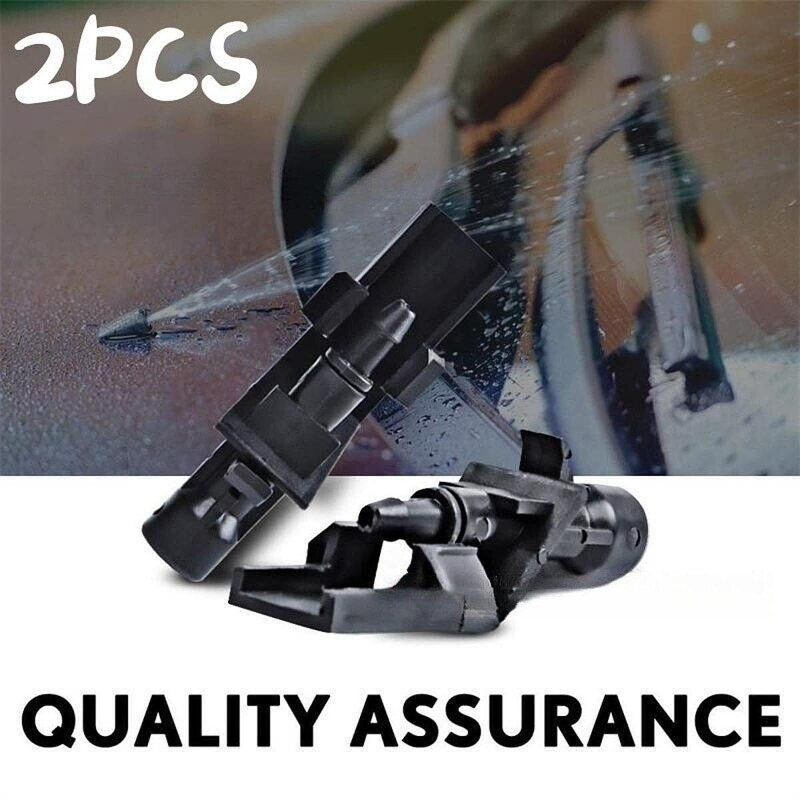 2 Pieces Front Windshield Wiper Washer Nozzles Spray Jet for Honda Hr-v