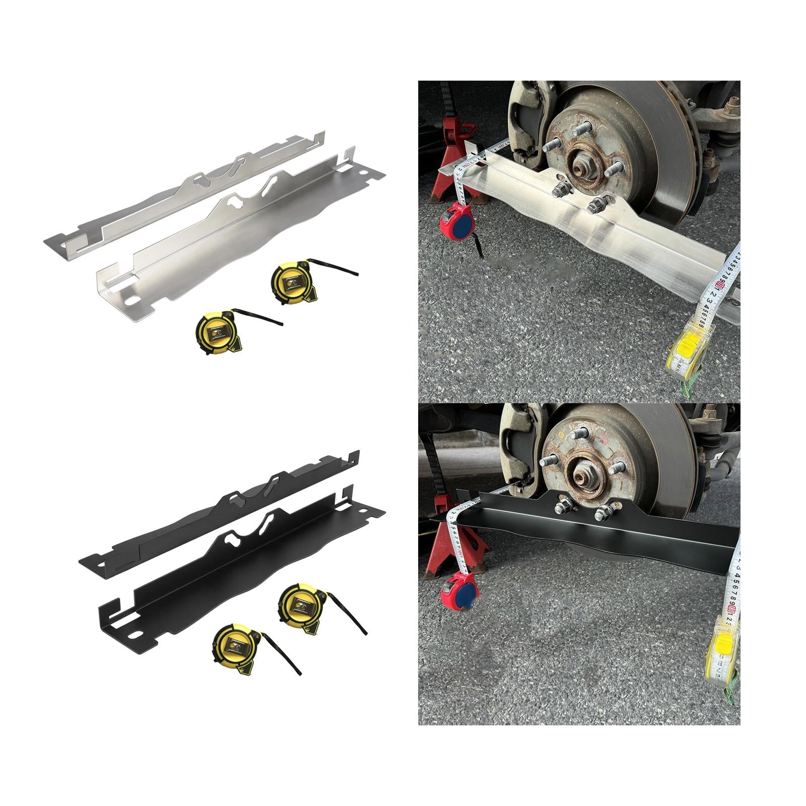 Car Auto Wheel Alignment Tool for Vehicle Truck SUV Front End Alignment Tool Silvery