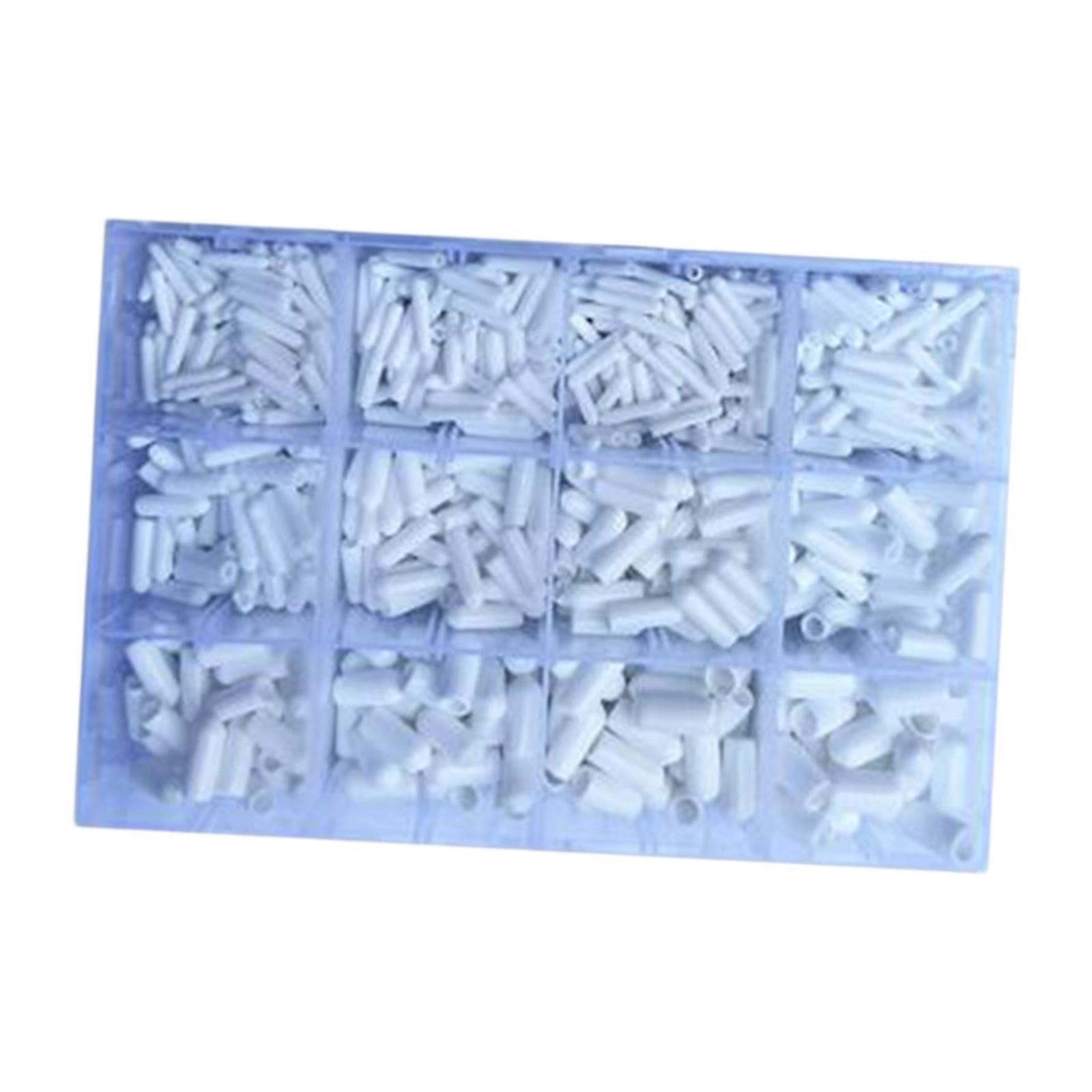 720 Pieces Thread Protection Caps Components Professionals Protection Covers White
