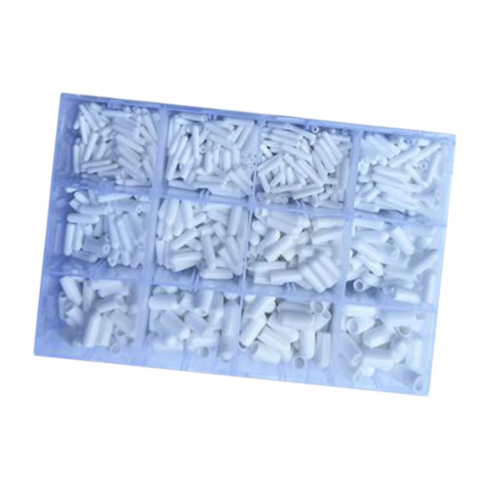 720 Pieces Thread Protection Caps Components Professionals Protection Covers White