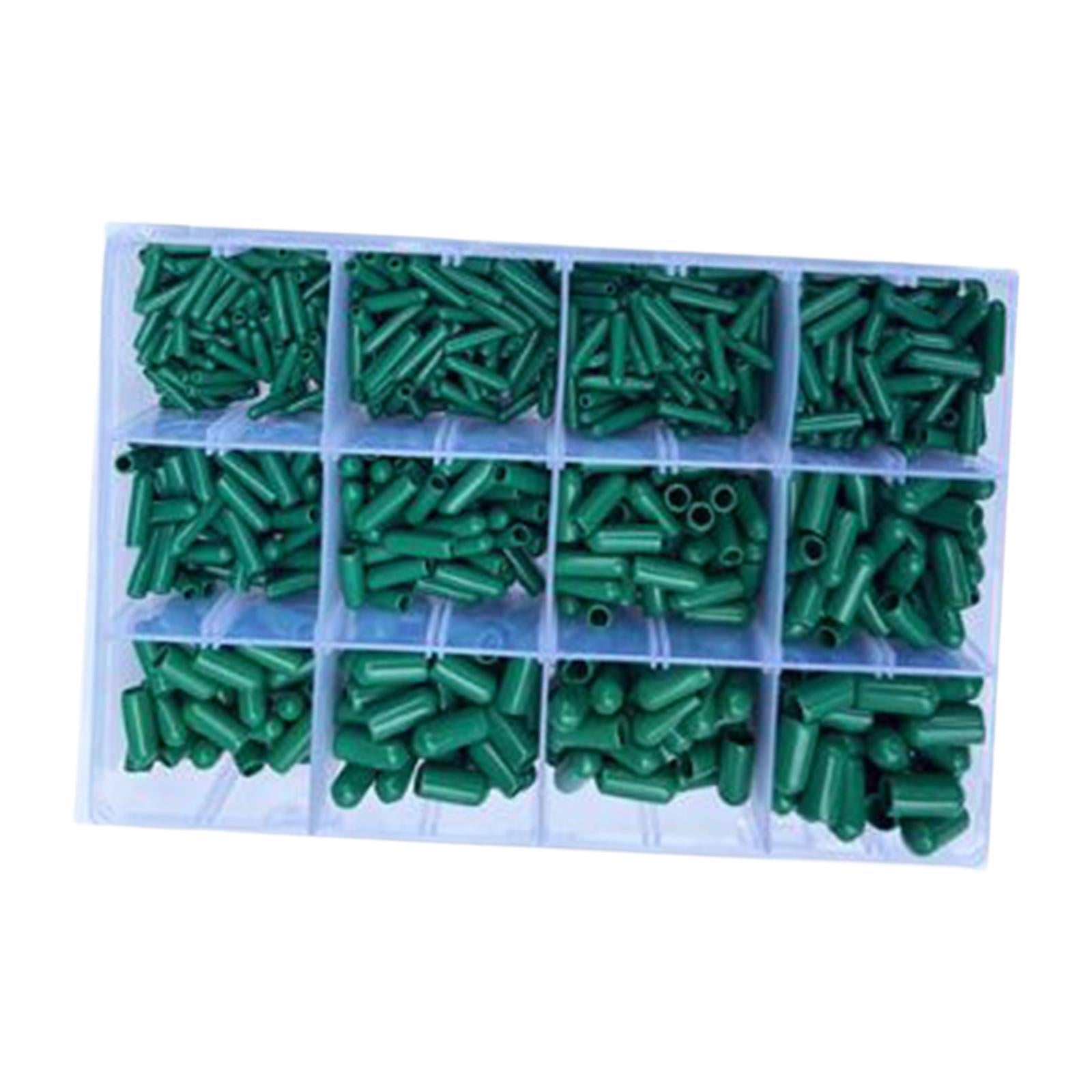 720 Pieces Thread Protection Caps Components Professionals Protection Covers Green
