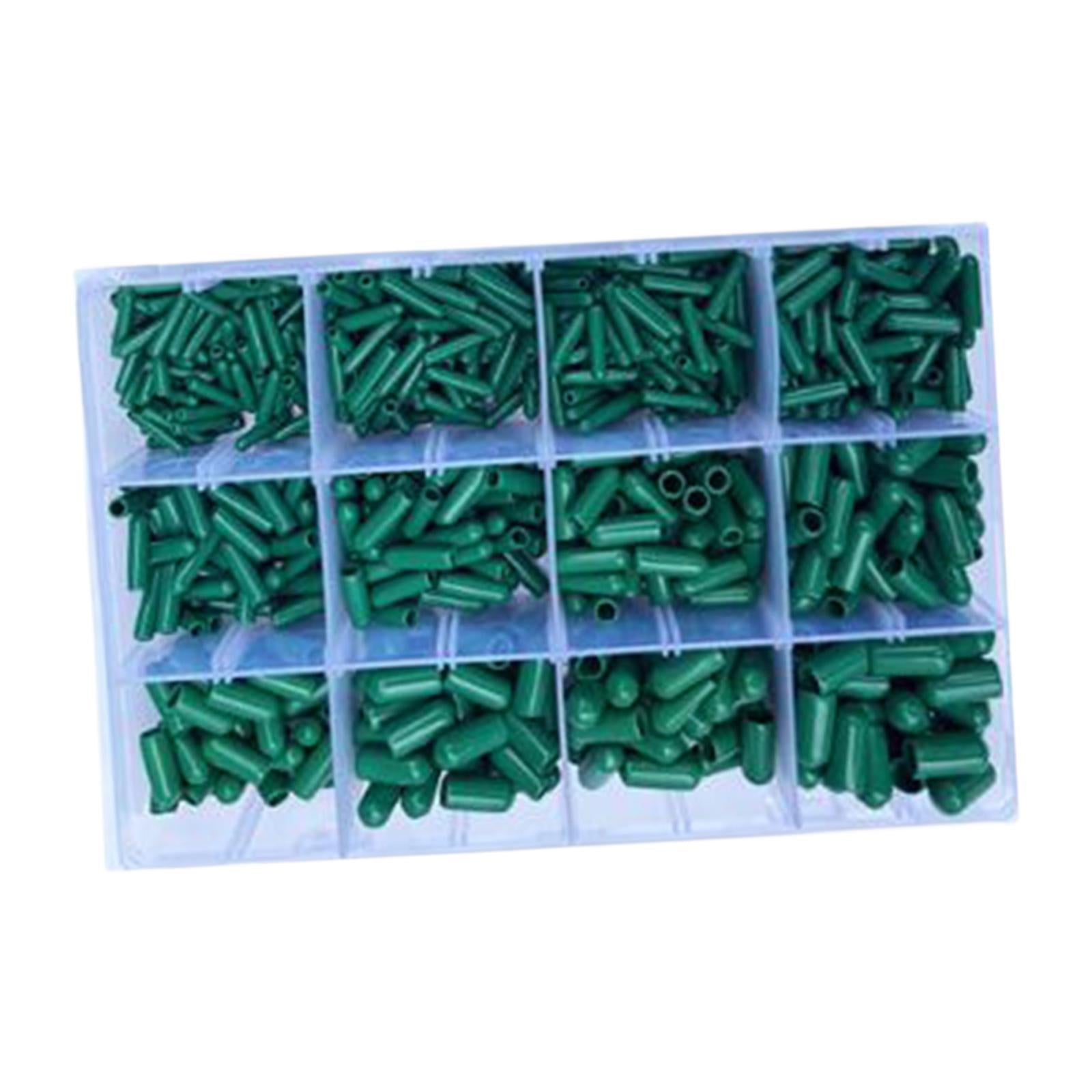 720 Pieces Thread Protection Caps Components Professionals Protection Covers Green
