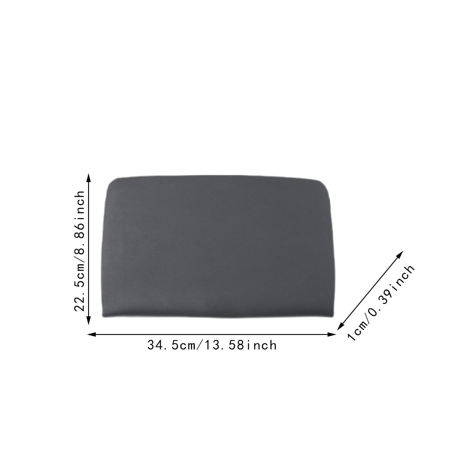 Car Seat Backrest Panel Cover for Mercedes-benz C Class W205 2014-2021 Auto Black