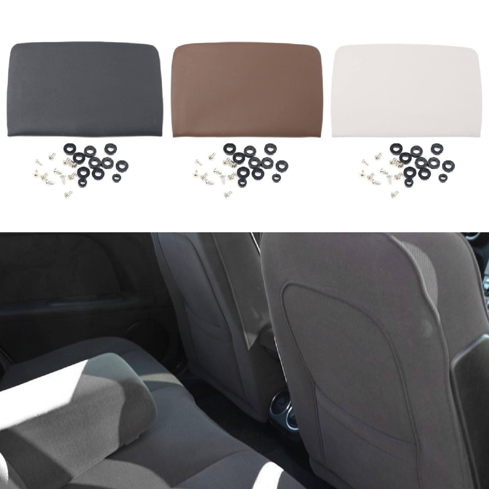 Car Seat Backrest Panel Cover for Mercedes-benz C Class W205 2014-2021 Auto Black
