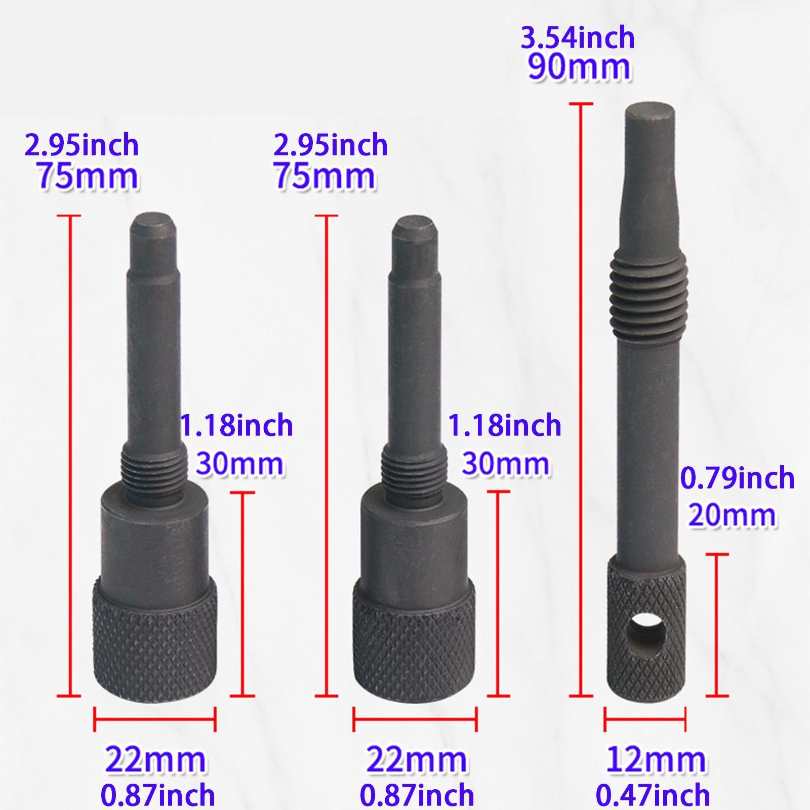 3x Engine Timing Camshaft Lock Kit Drive Engine Belt Tensioner for Vehicle