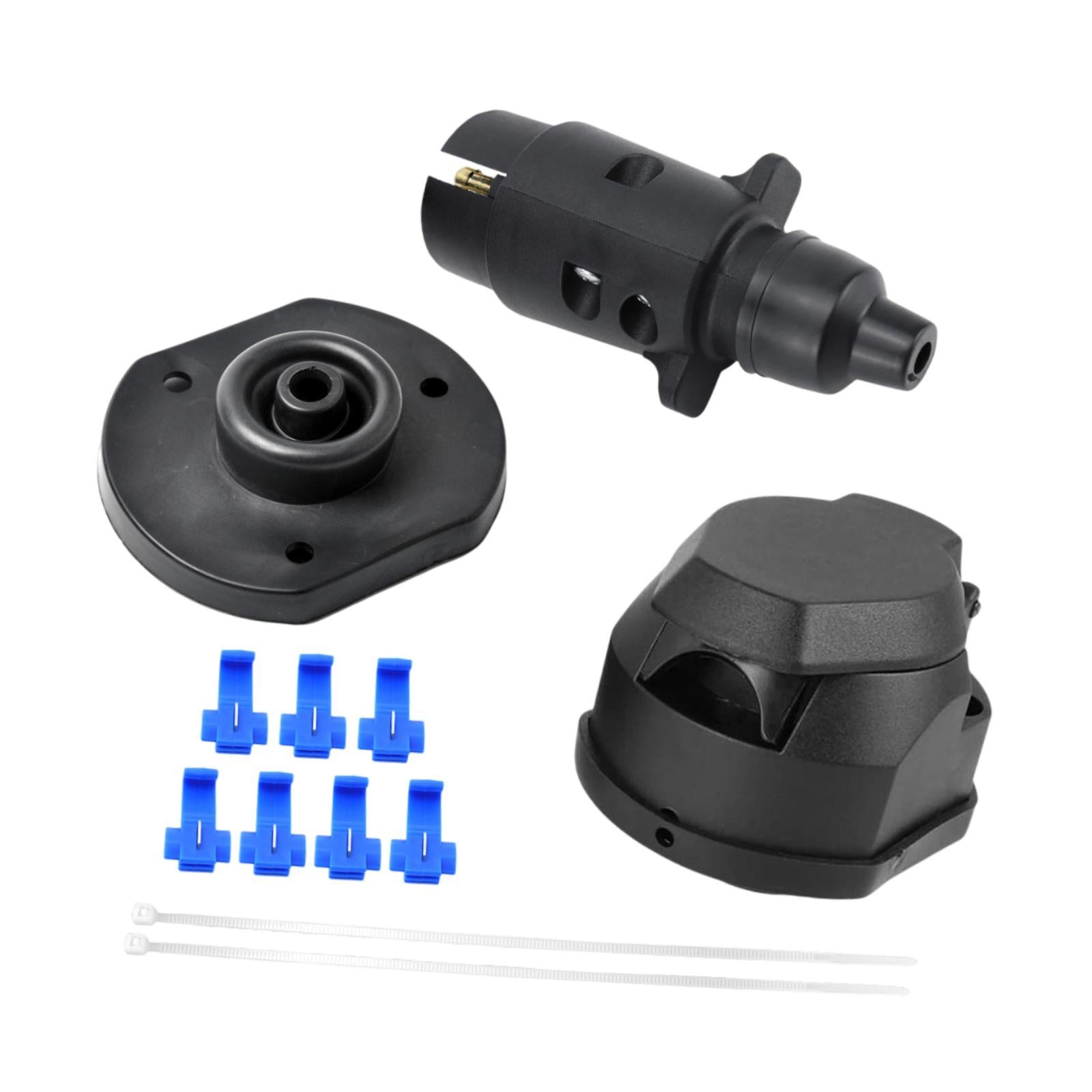 7 Pin Trailer Plug and Socket Automotive Wiring Harness Car End Vehicle Side