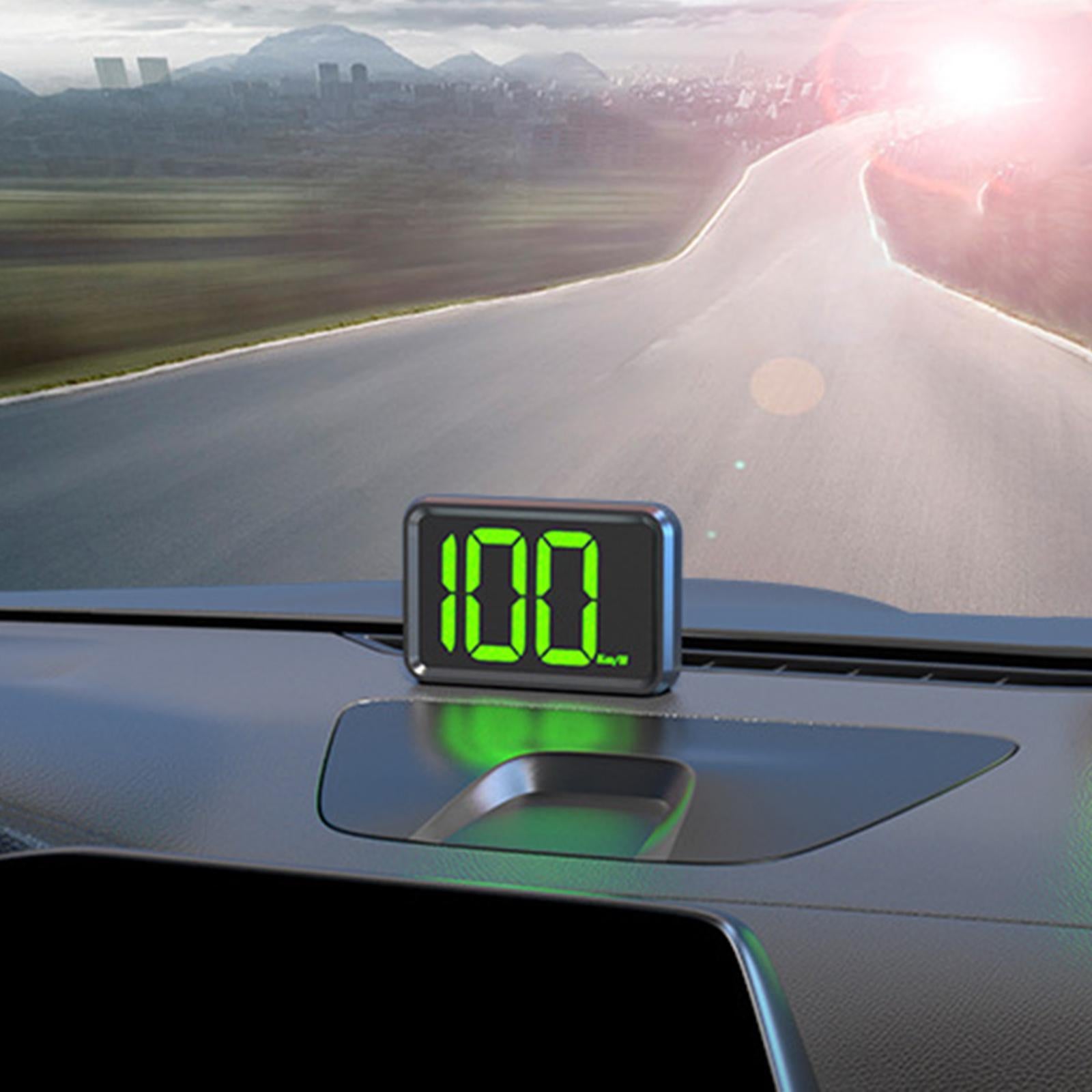Generic HUD Speedometer 5V Comfortable Heads up Display for Motorcycles Green