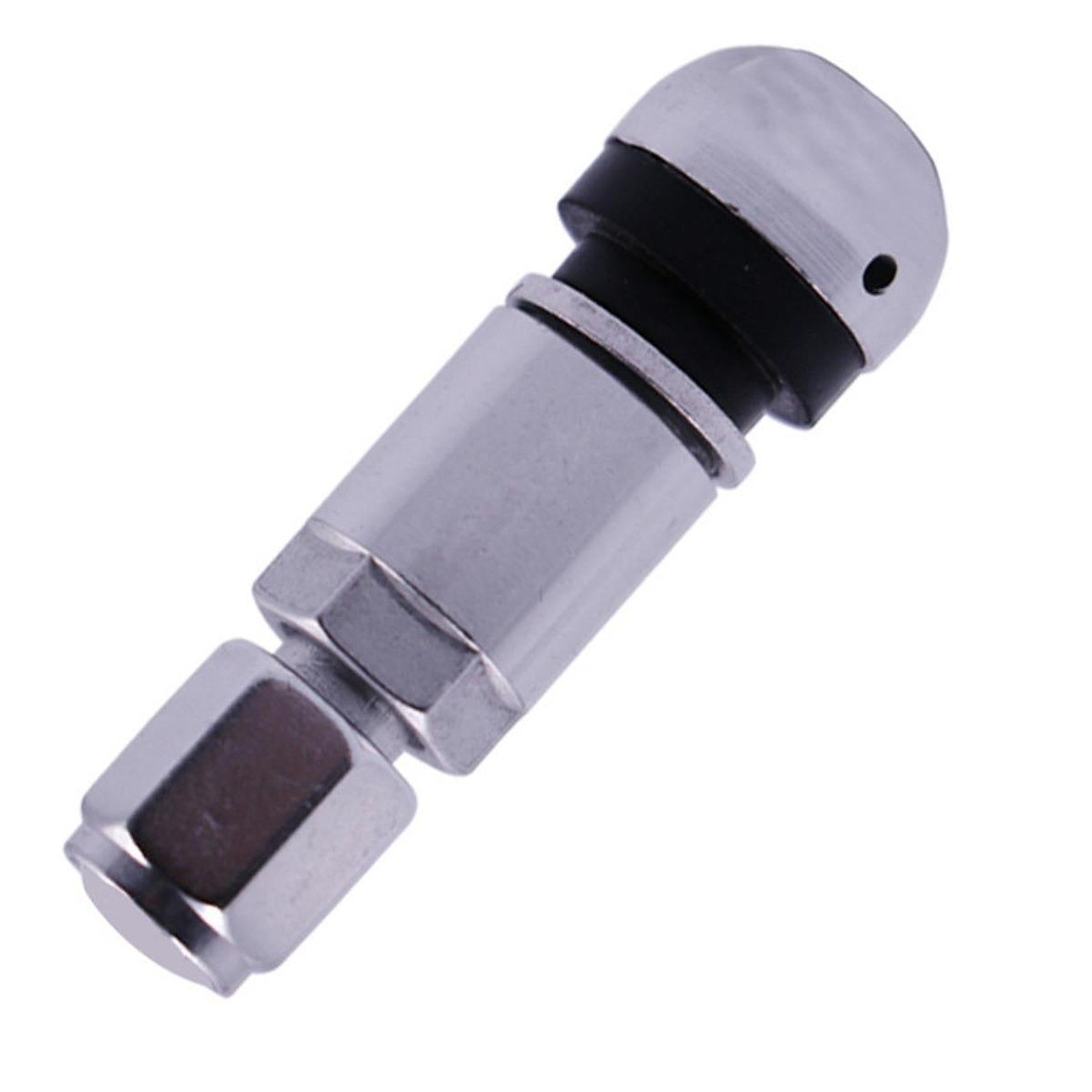 4 Pieces Bolt in Tire Valve Stem Caps Premium Car Accessories Aluminum Alloy
