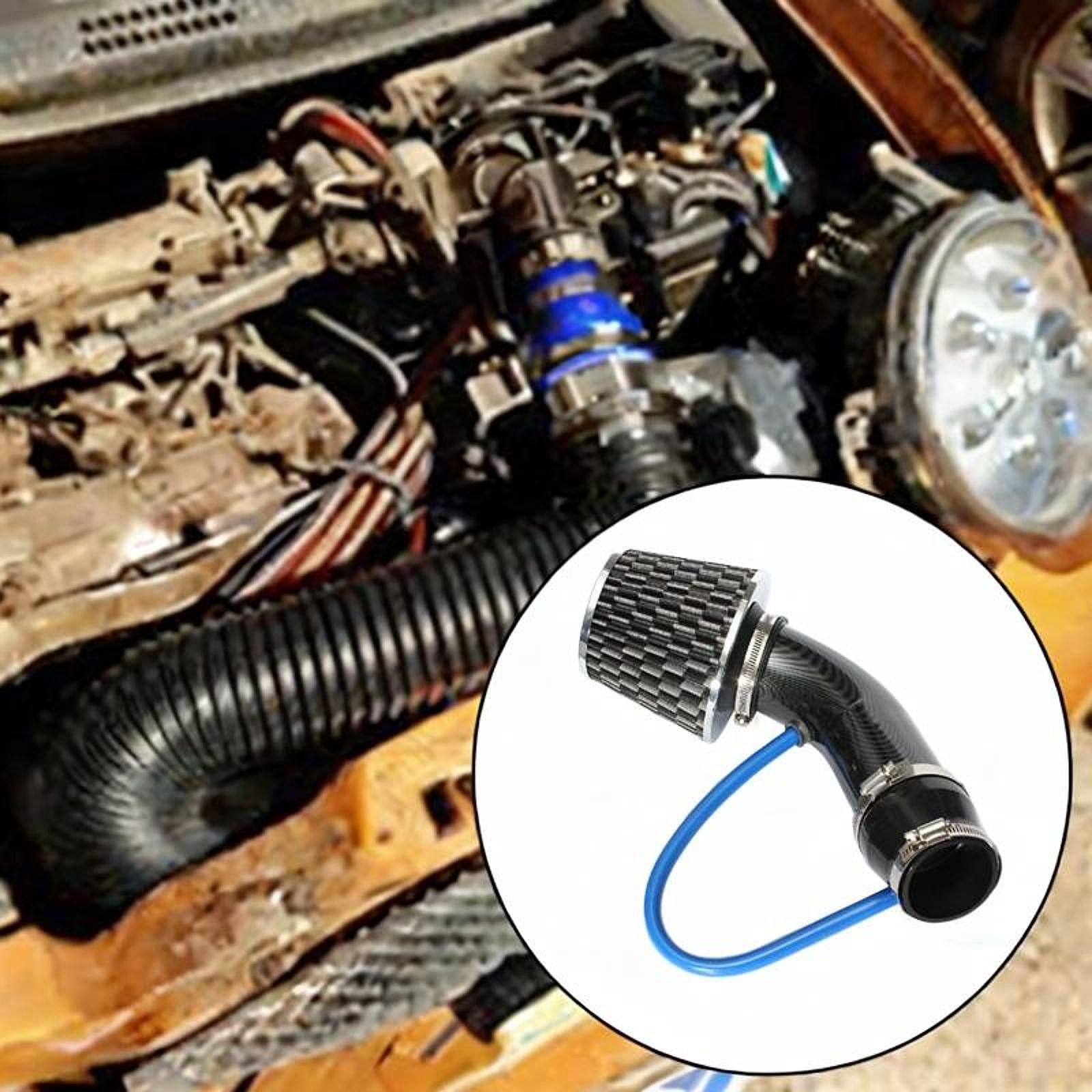 Generic 3 inch Cold Air Intake Kit Universal Aluminium 76mm High Performance