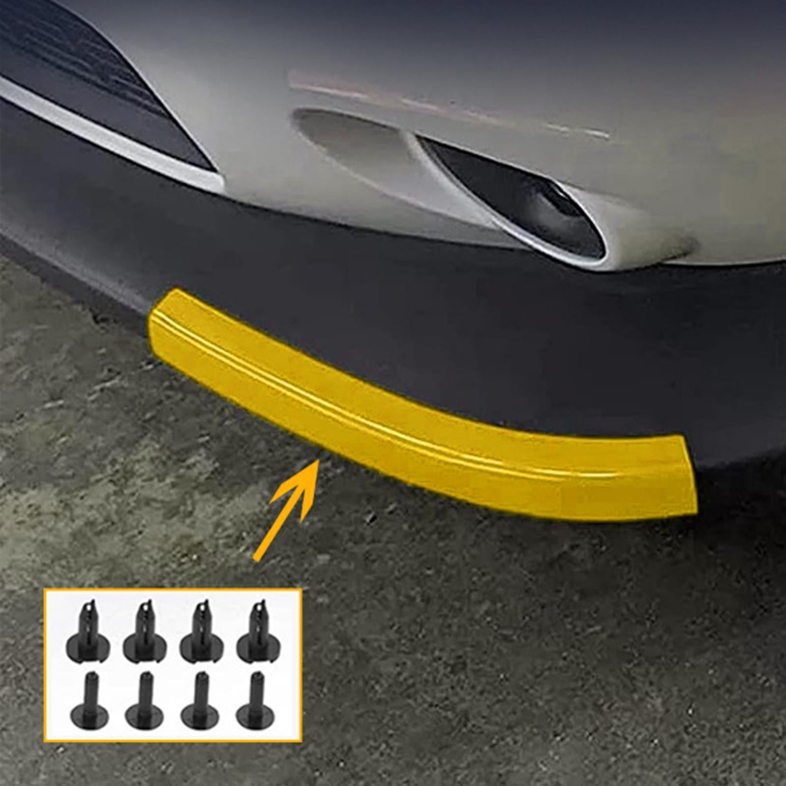 Front Bumper Lip Spoiler Accessory Corner Protector for Dodge 2015-2021 Yellow