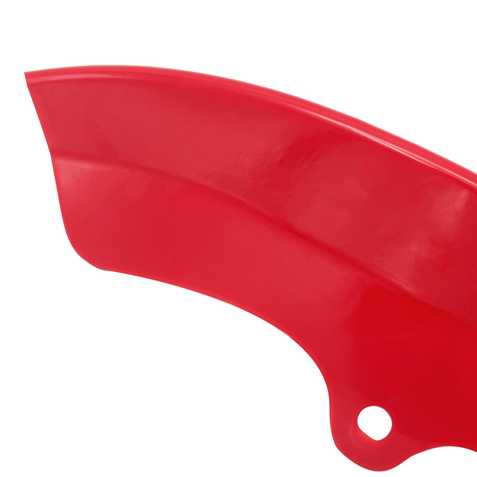 Front Bumper Lip Spoiler Accessory Corner Protector for Dodge 2015-2021 Red
