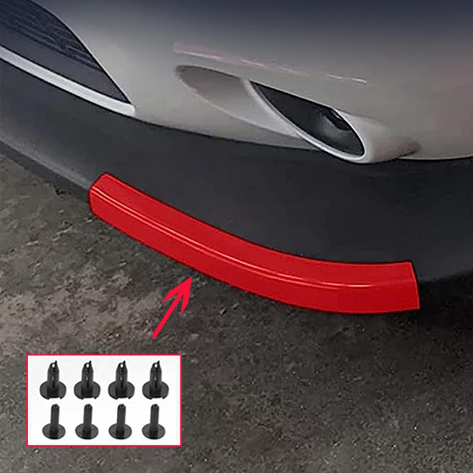 Front Bumper Lip Spoiler Accessory Corner Protector for Dodge 2015-2021 Red