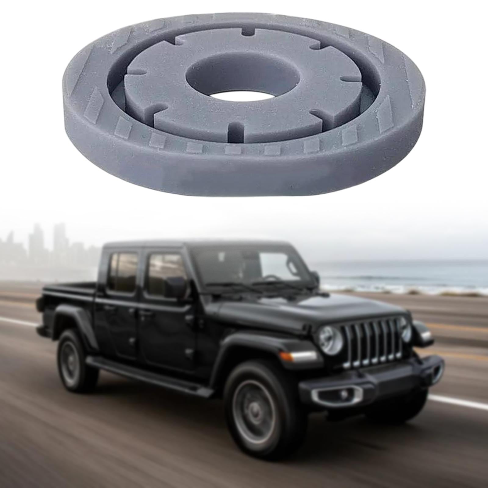 Gas Cap Holder Sturdy Easy Installation Fuel Tank Bracket for Gladiator Gray