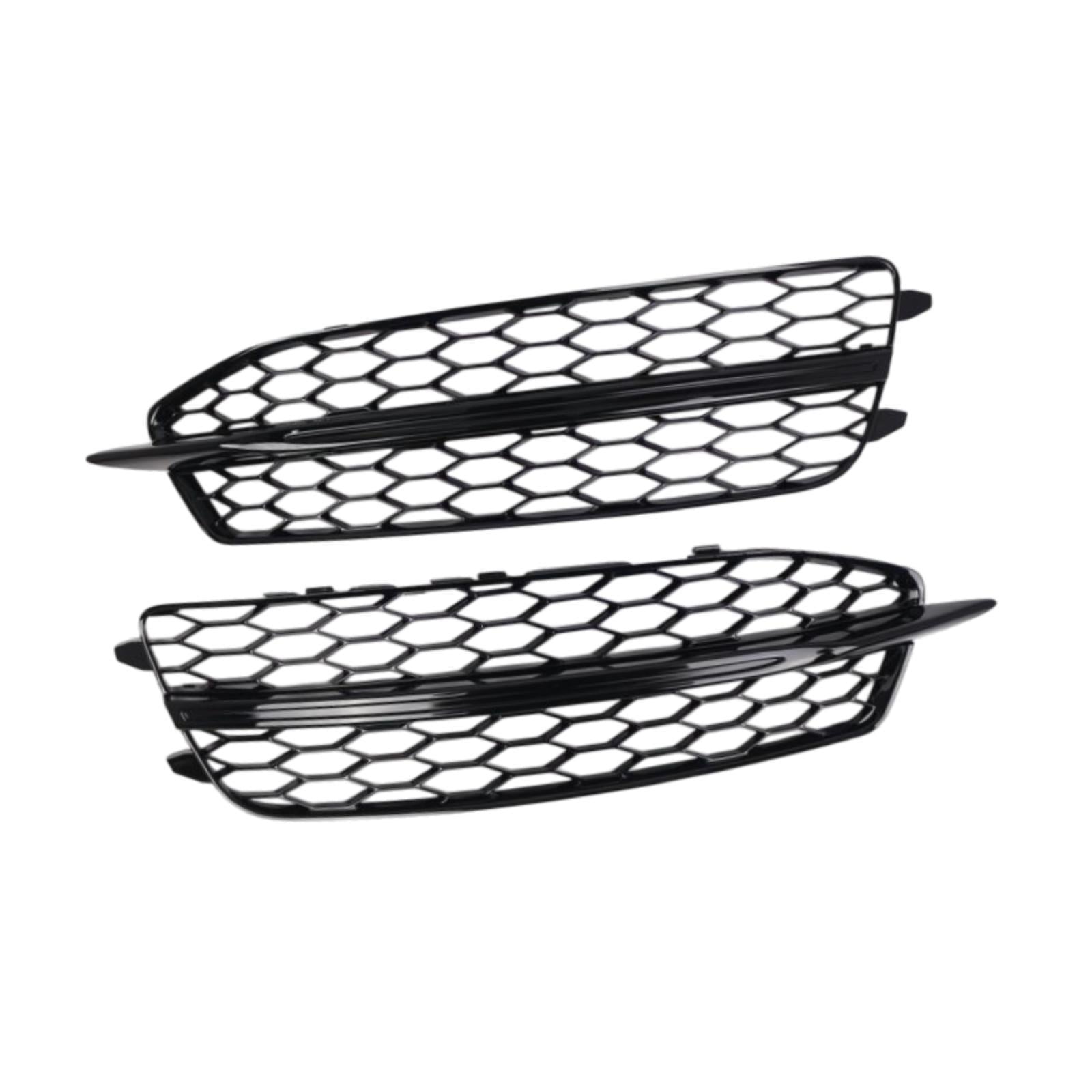 2x Car Front Fog Light Mesh Grilles 4G0807682D for Audi A6 C7 S6 Sturdy