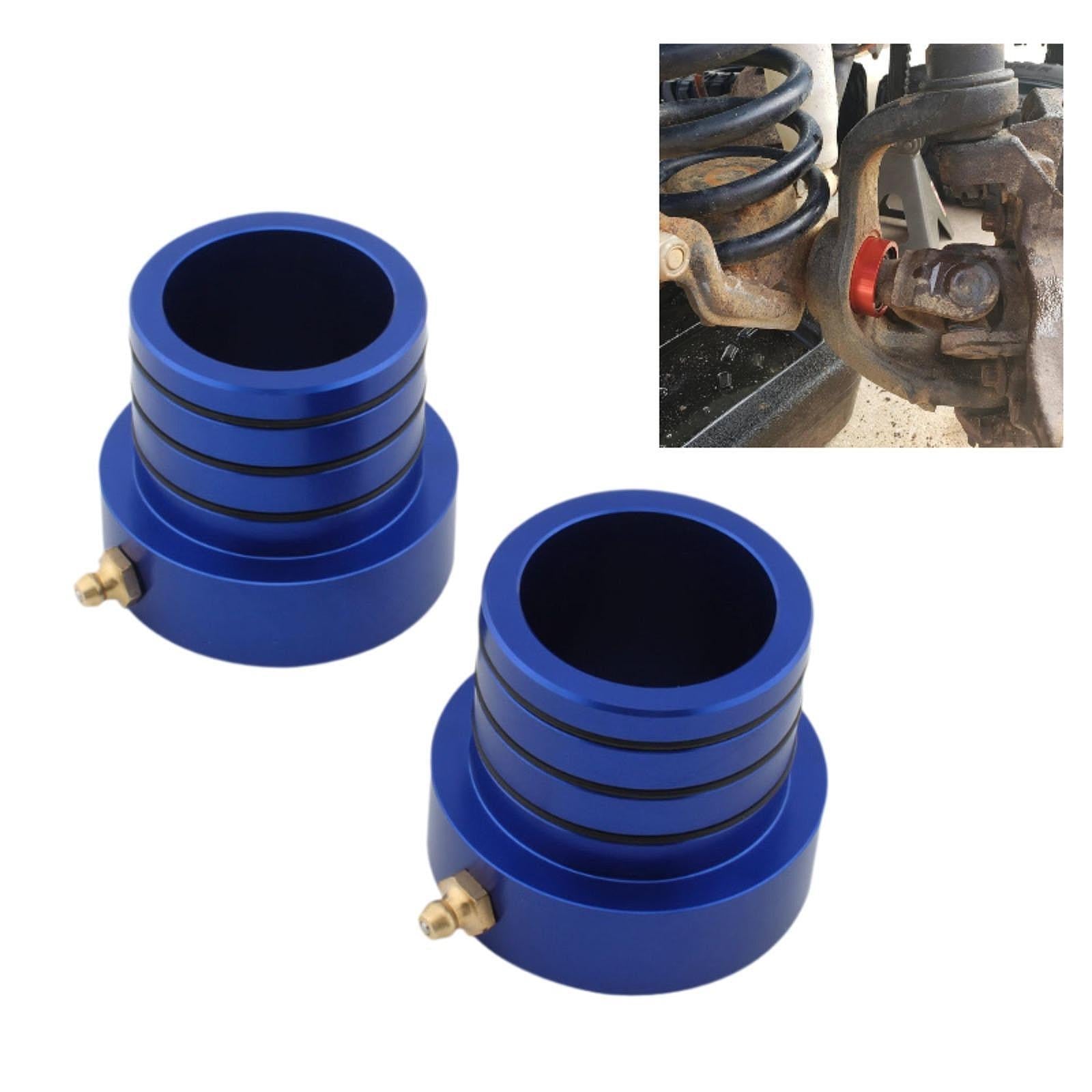 Front Axle Tube Seal Kit for Jeep Cherokee XJ 84-01 Wrangler Tjl 04-06 Blue