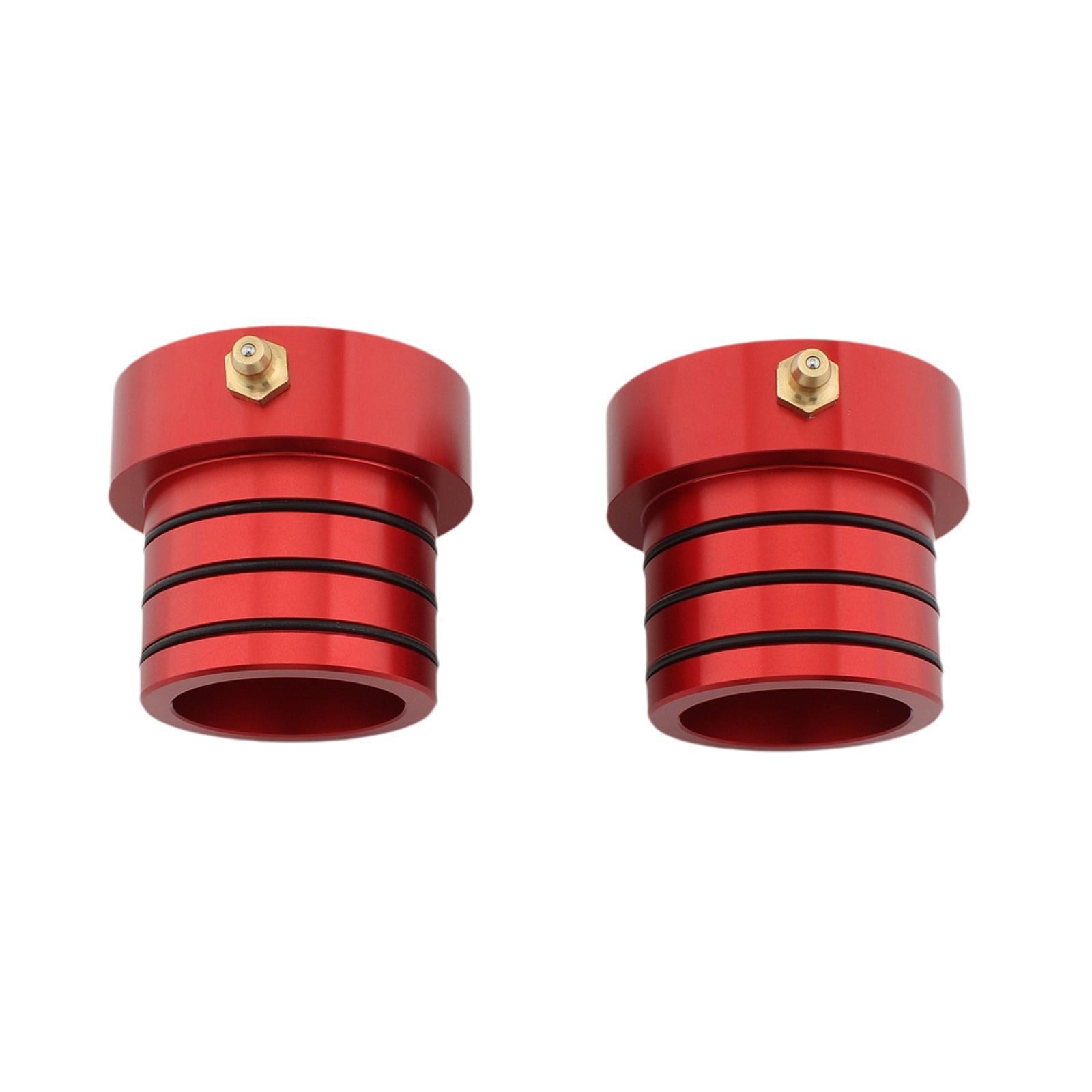 Front Axle Tube Seal Kit for Jeep Cherokee XJ 84-01 Wrangler Tjl 04-06 Red