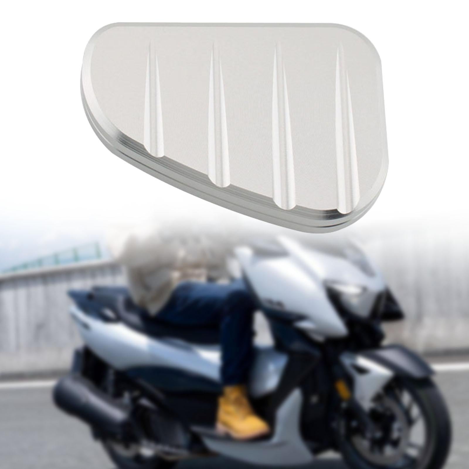 Motorcycle Side Stand Sturdy Kickstand Support Plate for 350D 368M 350M Silver