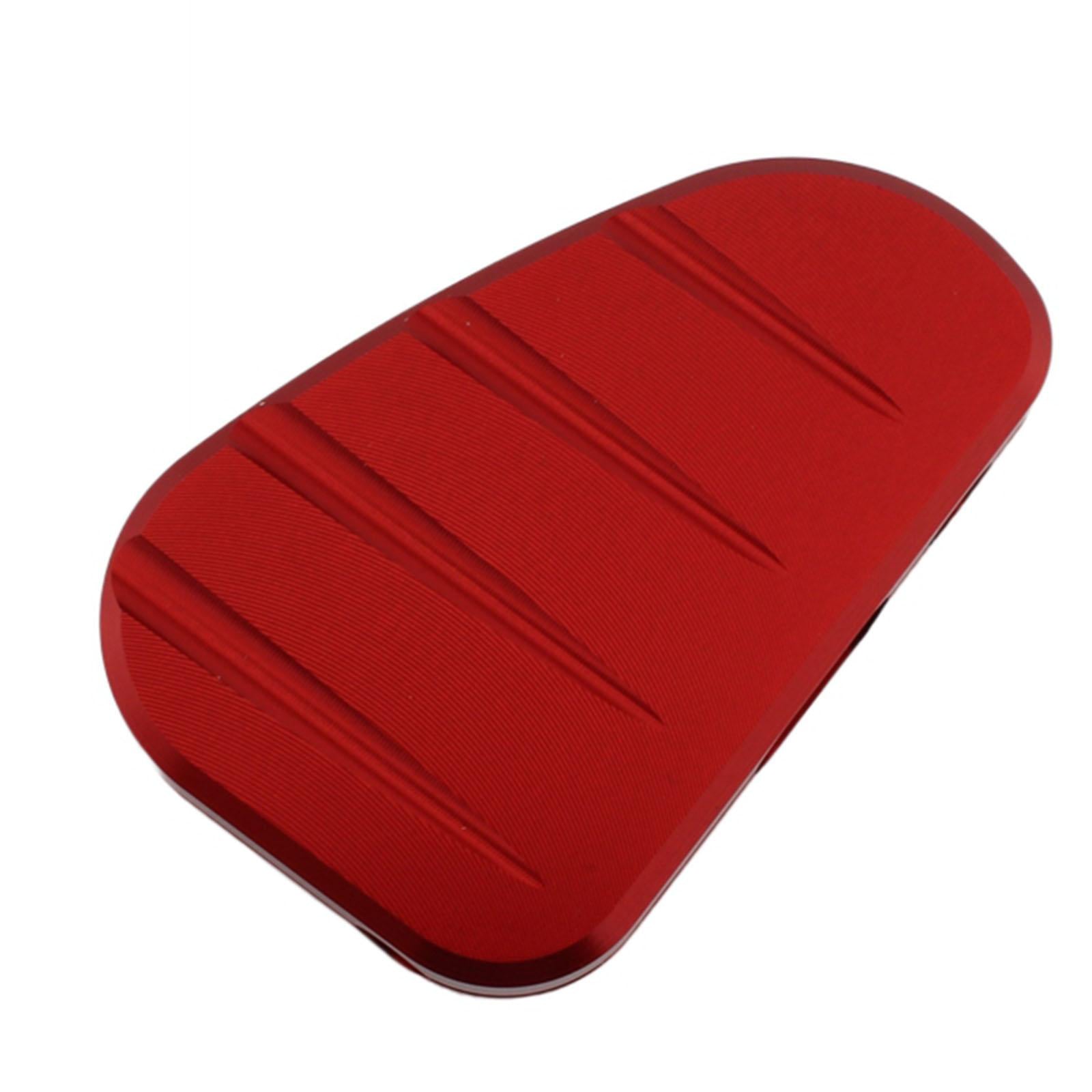Motorcycle Side Stand Sturdy Kickstand Support Plate for 350D 368M 350M Red