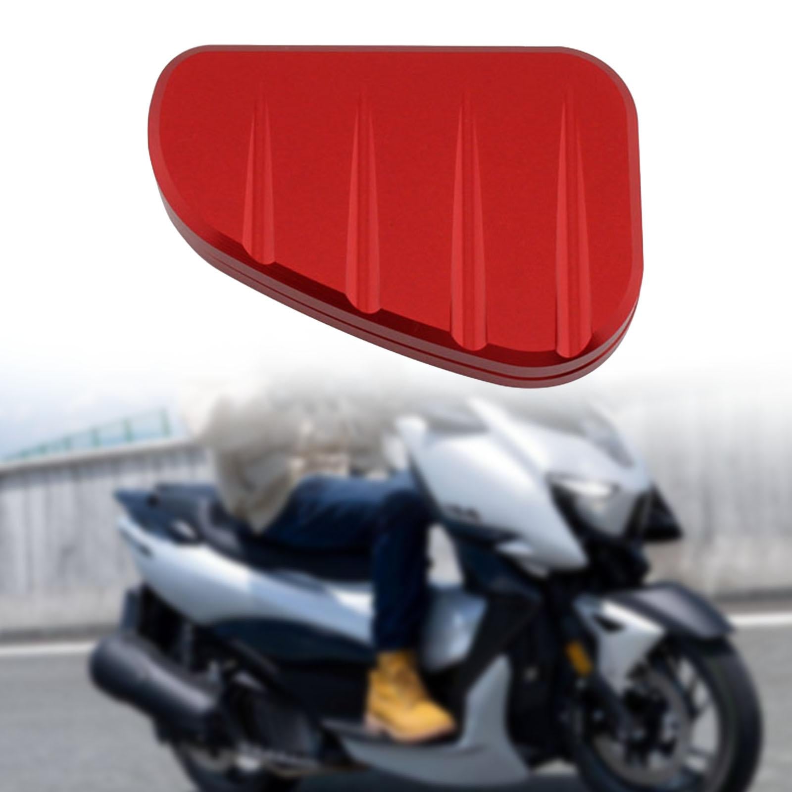 Motorcycle Side Stand Sturdy Kickstand Support Plate for 350D 368M 350M Red