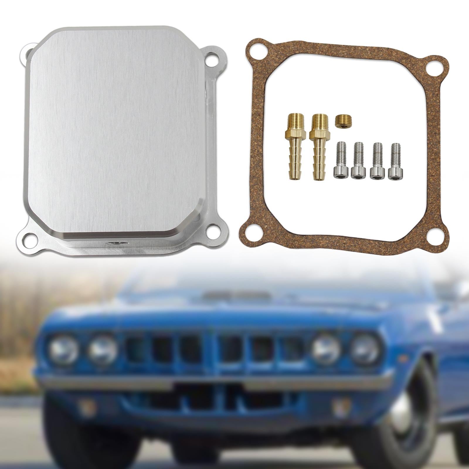Engine Valve Cover Premium Vehicle Repair Part Replacement for Predator Silvery