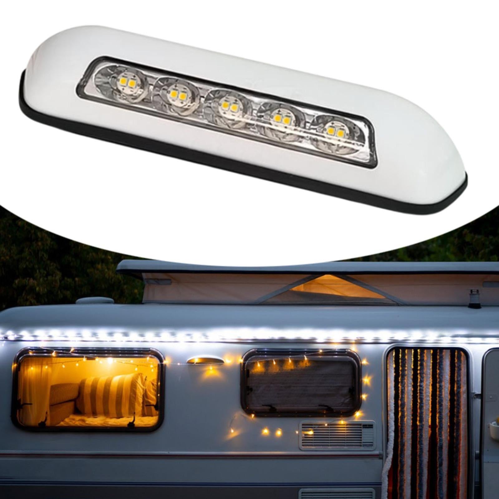 LED Light Bar Motorhome Porch Garden Camping Lorry RV Awning Lights Exterior Style B