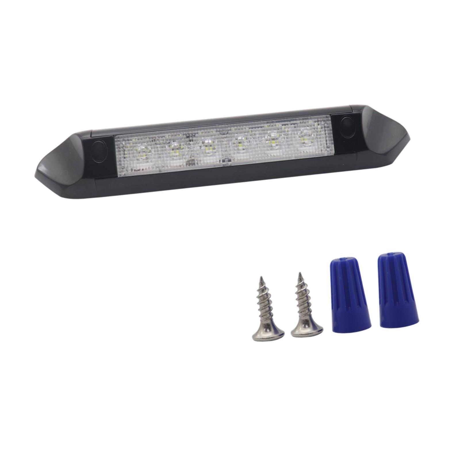 RV Exterior Light Professional High Performance 2200 Lumens Lighting Fixture Black