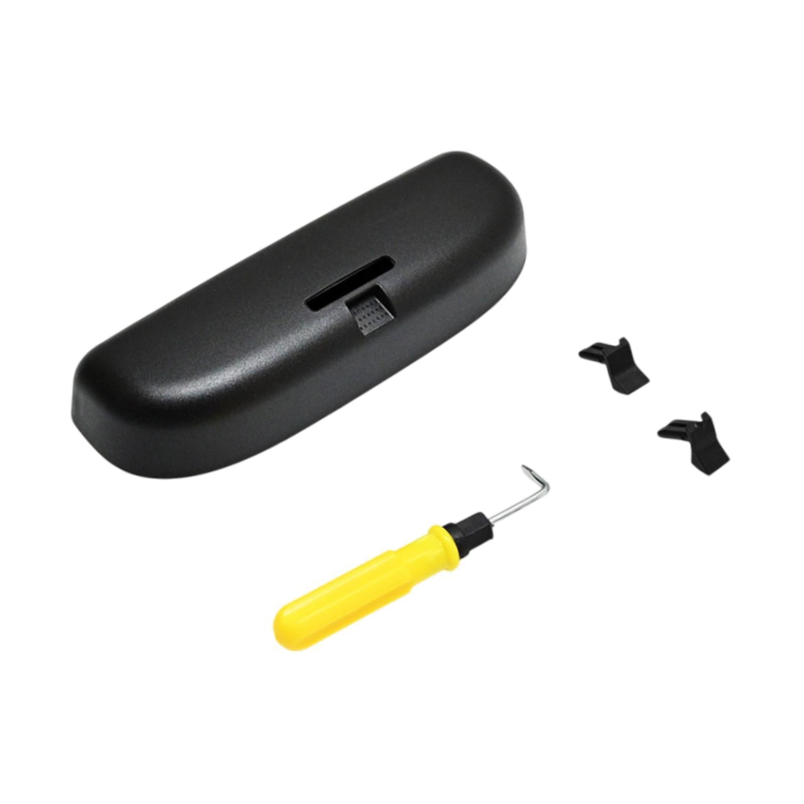 Car Sunglasses Holder Eyewear Protective Sunglasses Case for Audi A3 8V Black