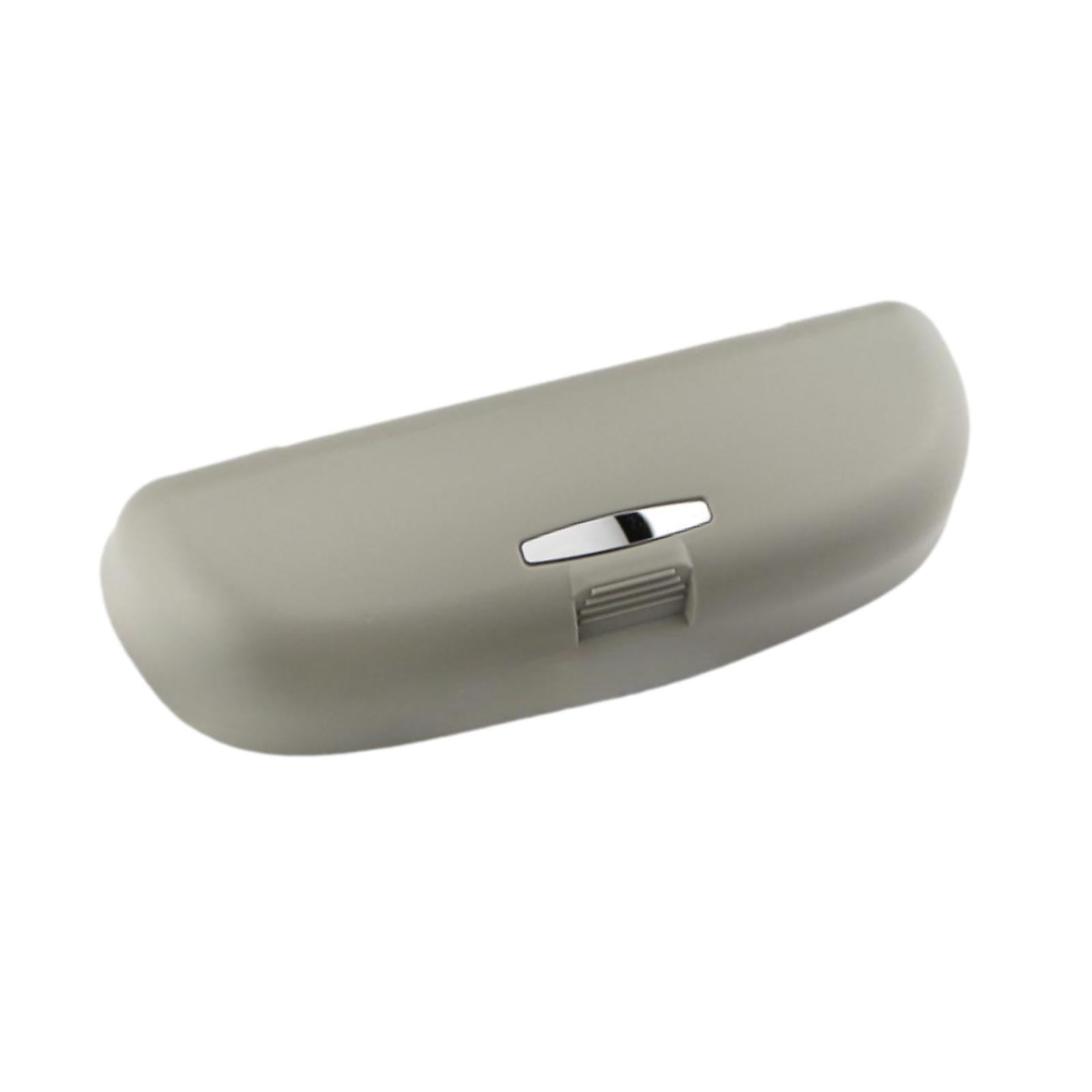 Car Glasses Case Premium Replacing Easy to Install Storage Box for Audi Gray