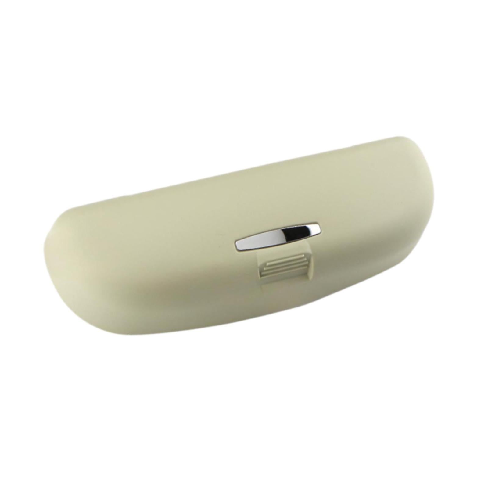 Car Glasses Case Premium Replacing Easy to Install Storage Box for Audi Beige