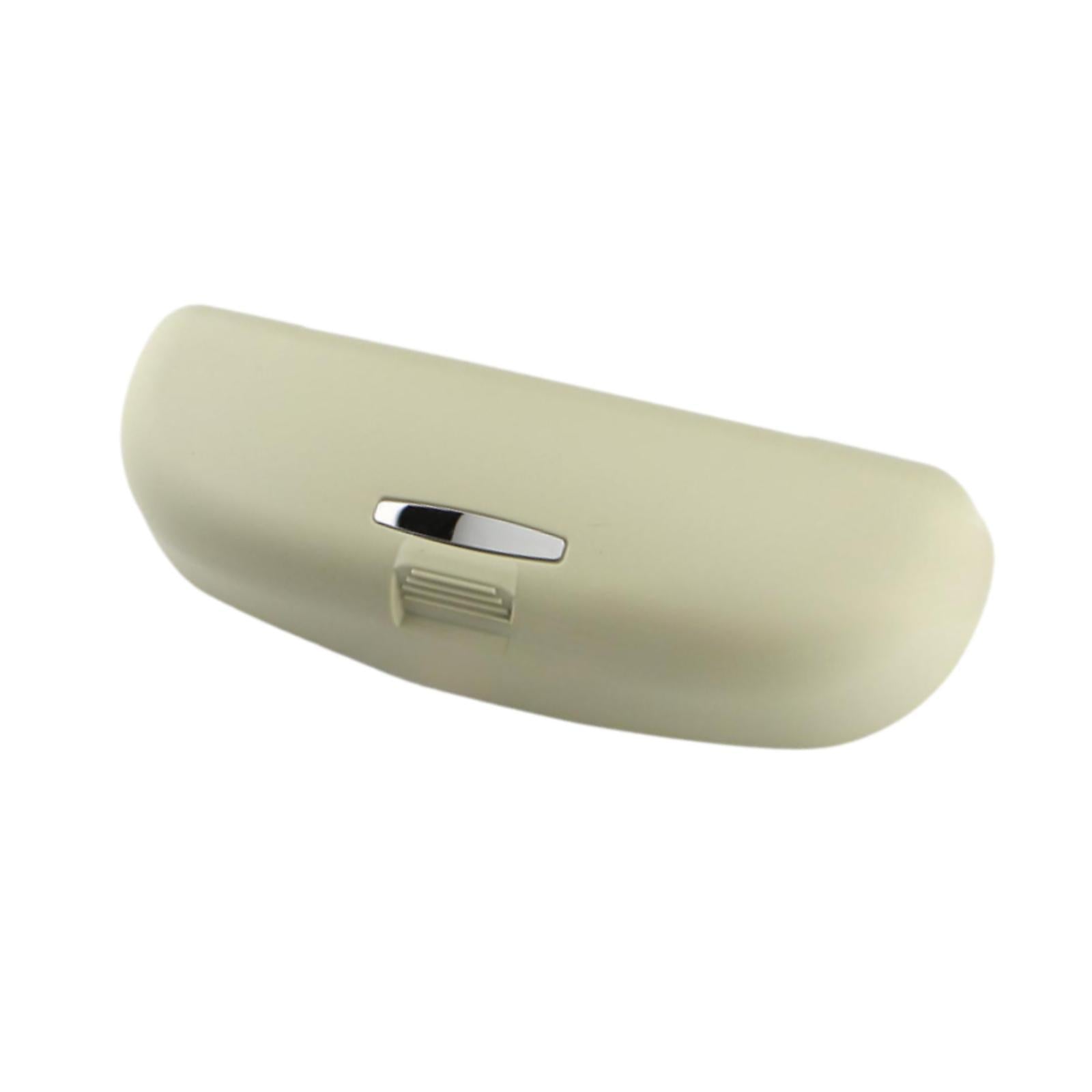 Car Glasses Case Premium Replacing Easy to Install Storage Box for Audi Beige