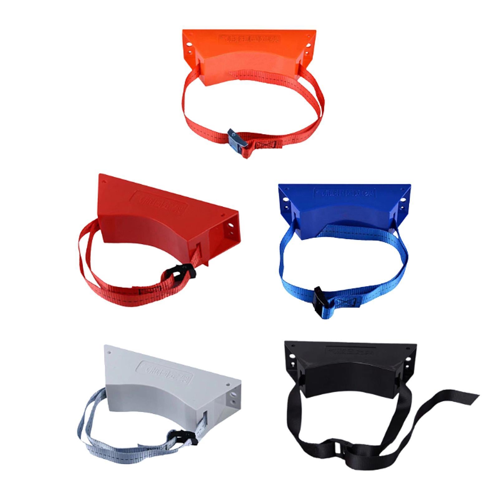 Gas Cylinder Bracket with Strong Strap Replace Accessory Portable Wall Mount Orange