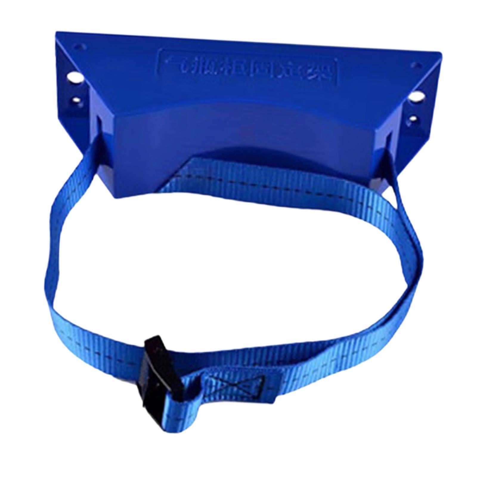 Gas Cylinder Bracket with Strong Strap Replace Accessory Portable Wall Mount Blue