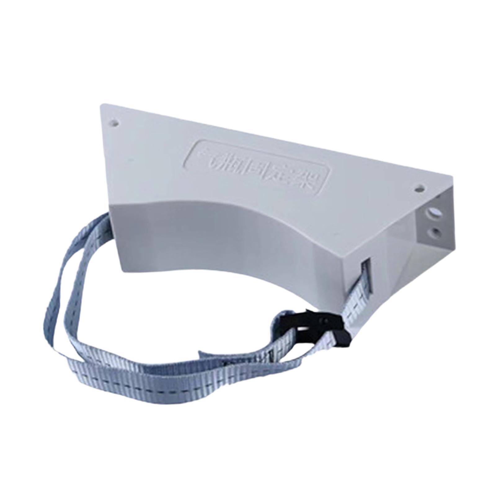 Gas Cylinder Bracket with Strong Strap Replace Accessory Portable Wall Mount Gray