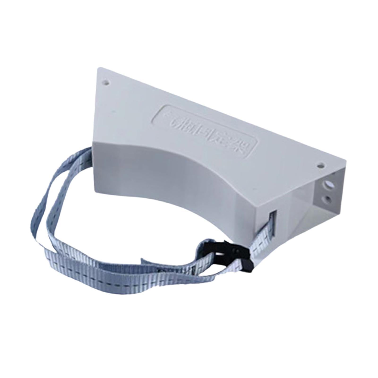 Gas Cylinder Bracket with Strong Strap Replace Accessory Portable Wall Mount Gray
