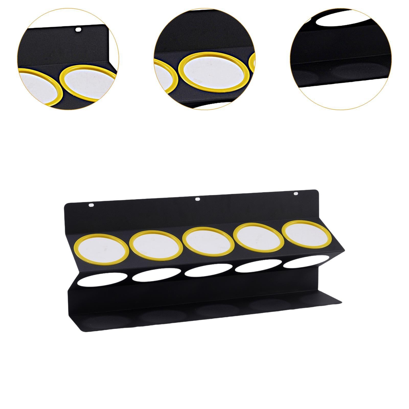 Spray Bottle Storage Rack Wall Mount Metal Accessory Practical Bottle Hanger