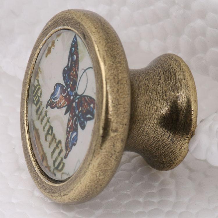 Antique Kitchen Cupboard Cabinet Drawer Pull Knob Handle Door Hardware 3Pcs